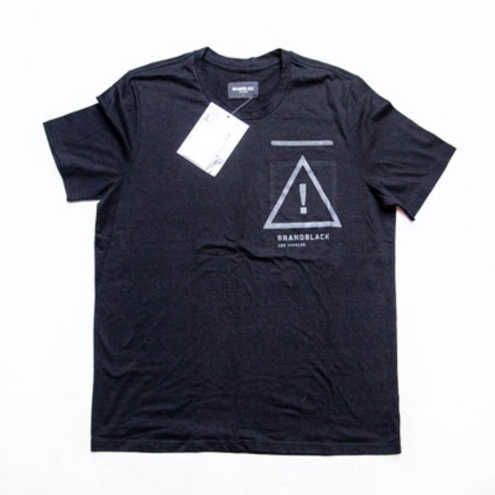 Brand Black Los Angeles Black crewneck short sleeve T-shirt